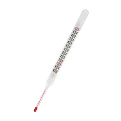 Θερμόμετρο Καραμέλας γυάλινο 30cm, με κόκκινο αλκοόλ, +80 to +200°C, Matfer MF.250332