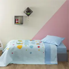 Παιδικό Κουβερλί Βαμβακερό, 160x240cm, Μπάμπουρας ZOU-BD-185