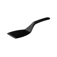 Σπατουλα Exoglass Pelton, 8.5x12.5cm, μήκος 30cm, μαύρη, αντοχή έως +220°C, Matfer MF.112429