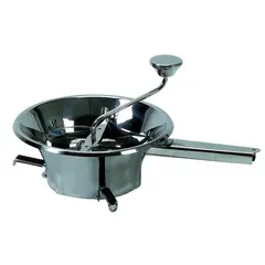 Χορτομηχανή INOX φ24cm, 3 πλέγματα φ1.5/φ2.5/φ4mm, Matfer MF.215514