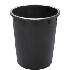 Κάδος πλαστικός 150Lt, φ62xΥ71cm, μαύρος, SSS Ιταλίας SSS.8/0150-NER