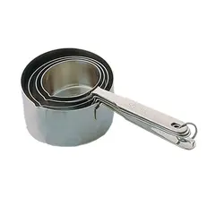 Πακέτο 4 κύπελα μεζούρες, INOX KW-I-K