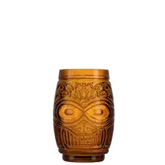 Γυάλινο Ποτήρι coctail TIKI 50cl, Φ8.8 x 13 cm, στοιβαζόμενο, FIJI ΠΟΡΤΟΚΑΛΙ, UNIGLASS (τιμή για 6 τεμάχια) 30400 /CF029