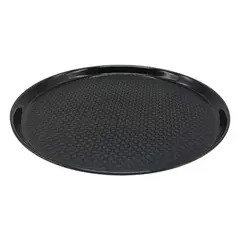 Δίσκος αντιολισθητικός, φ40cm, Πλαστικός, Οικονομικός, μαύρος 16400-4/40CM