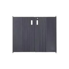 Πλαστικές Πόρτες με κλειδαριά, για Καρότσια Καμαριέρας, 86.4x44.8x4.5cm, Trust TR.5026/BK