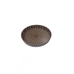 Αντικολλητική φόρμα τάρτας διάτρητη, fixed πάτος, φ20xΥ2.8cm, σειρά GOBEL, Louis Tellier LT.226321