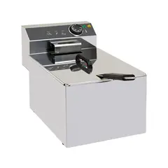 Φριτέζα Μονή, 10lt Λάδι, 7500W Τριφασική(380V), XDOME XDF10LT