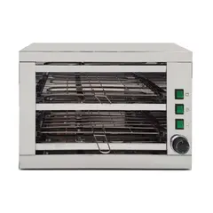 Ηλεκτρική Τοστιέρα Grill, για 12 φέτες, 3KW, 53.2x27.5x36.5cm, XDOME XDT2TI