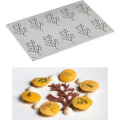 Αντικολλητικό καλούπι σιλικόνης GOURMET, 30x20cm, 10 x Κλαδιά, Pavoni GG031S