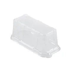 Καπάκι για Δισκάκι Πάστας PET πολυτελείας 13 x 7cm x 8cm ύψος, χρυσαφί, Erremme (τιμή για 50 Τεμάχια) 071.040.008