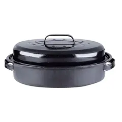 Γάστρα οβάλ εμαγιέ, 42x32cm E-2284