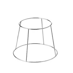 Βάση για δίσκους Buffet, χρωμιωμένη, 28x20x20cm, γκρι, Leone T0577