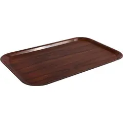 Δίσκος laminated με αντιολισθητική επιφάνεια, βαθύς, 75x48cm, χρώμα ξύλου HOR750480-101
