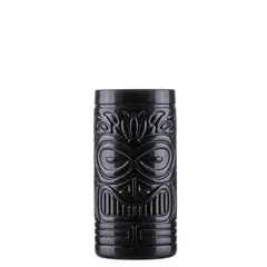 Γυάλινο Ποτήρι coctail TIKI 50cl, Φ7.5 x 15cm, FIJI BLACK MIRROR, UNIGLASS (τιμή για 6 τεμάχια) 30410 /CF201