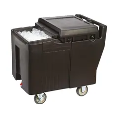 Ισοθερμικό καρότσι/δοχείο μεταφοράς/διατήρησης πάγου 125 LT, 61x80x74.5cm BK-125/BLACK