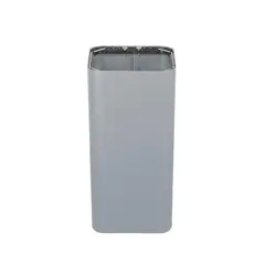 Κάδος INOX (μόνο το σώμα χωρίς κάλυμμα) 50L, 30x30xΥ65cm, Γκρι, Stil-Casa Italy PU50G