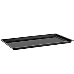 Δίσκος πλαστικός PC, GN1/1 (53x32.5cm), χωρίς κάλυμμα, μαύρος GFT-11/BLACK