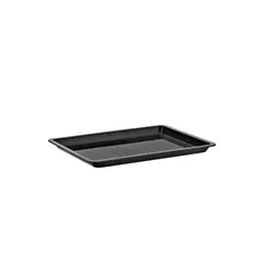 Δίσκος πλαστικός PC, GN1/2 (32.5x26.5cm), χωρίς κάλυμμα, μαύρος GFT-12/BLACK