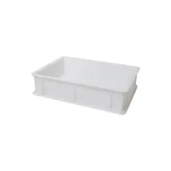 Κουτί ζύμης PEHD, μικρό, 40x30x10cm, Ιταλίας VAS403010-WH