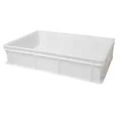 Κουτί ζύμης PEHD, 60x40x13cm, Ιταλίας VAS013-WH