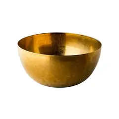 Μπωλ INOX, Vintage χρυσαφί, φ30xΥ15cm, 8000ml, Stylepoint ELM3009G