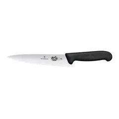 Μαχαίρι σεφ 19cm, οδοντωτό, λαβή Fibrox, VICTORINOX 5.2033.19