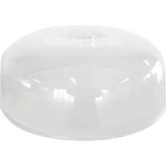 Καπάκι τουρτιέρας στογγυλό από καλής ποιότητας πλαστικό 30x10 εκ. 740505