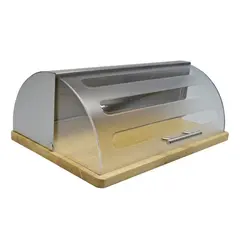 ΨΩΜΙΕΡΑ ΜΠΑΜΠΟΥ ΜΕ ΔΙΑΦΑΝΟ ΠΛΑΣΤΙΚΟ ΚΑΠΑΚΙ 39x28,5xx16εκ.ANKOR 812455