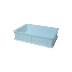 Κουτί ζύμης PEHD, μικρό, 40x30x10cm, μπλε, Ιταλίας VAS403010-BLUE
