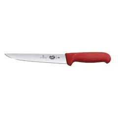 Μαχαίρι σφαγής 18cm, κόκκινη λαβή Fibrox, VICTORINOX 5.5501.18