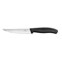 Μαχαίρι steak 12cm, μαύρη λαβή Gourmet Swiss Classic, VICTORINOX 6.7903.12
