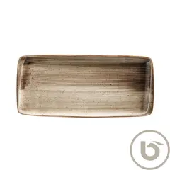 Πιάτο Ορθογώνιο πορσελάνης 34x16cm, Terrain, BONNA (τιμή για 12 τεμάχια) ATRMOV35DT