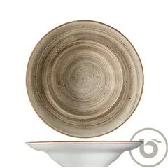Πιάτο Βαθύ πορσελάνης 30cm, Terrain, BONNA (τιμή για 6 τεμάχια) ATRGRM30CK