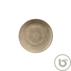 ​  ​Πιάτο Ρηχό πορσελάνης 21cm, Terrain, BONNA (τιμή για 12 τεμάχια) ATRGRM21DZ