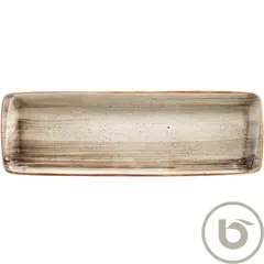 Πιάτο Ορθογώνιο πορσελάνης 48x16cm, Terrain, BONNA (τιμή για 6 τεμάχια) ATRMOV49DT