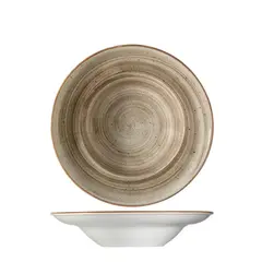 Πιάτο Βαθύ πορσελάνης 27cm, Terrain, BONNA (τιμή για 6 τεμάχια) ATRGRM27CK