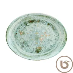 Πιάτο Οβάλ πορσελάνης 36x28cm, Odette Olive, BONNA (τιμή για 6 τεμάχια) ODTOLMOV36OV