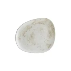 Πιάτο Ρηχό πορσελάνης, ακανόνιστο σχήμα, 24cm, Nacrous MATT, BONNA (τιμή για 12 τεμάχια) MT-NCRVAO24DZ