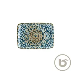 Δίσκος Ορθογώνιος πορσελάνης 23x16cm, Alhambra, BONNA (τιμή για 12 τεμάχια) ALHMOV26DT