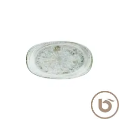 Δίσκος Οβάλ πορσελάνης 24cm, Odette Olive, BONNA (τιμή για 12 τεμάχια) ODTOLGRM24OKY
