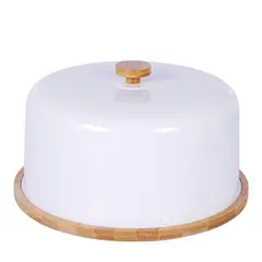 ΤΟΥΡΤΙΕΡΑ ΜΠΑΜΠΟΥ ΜΕ ΑΣΠΡΟ ΠΛΑΣΤΙΚΟ ΚΑΠΑΚΙ 27,5x15εκ.ANKOR 808755