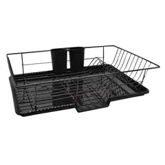 ΠΙΑΤΟΘΗΚΗ ΜΕΤΑΛΛΙΚΗ ΜΑΥΡΗ 48x30x11εκ.ANKOR 810390