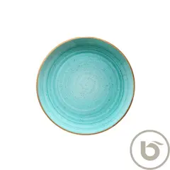 Πιάτο Ρηχό πορσελάνης 25cm, Aqua, BONNA (τιμή για 12 τεμάχια) AAQGRM25DZ