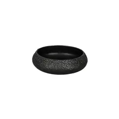 Μπωλ Πορσελάνης, φ19.5xΥ6.4cm, Μαύρο ματ, πέτρινης υφής (τιμή για 4 τεμάχια) ROCK-BOWL/BK