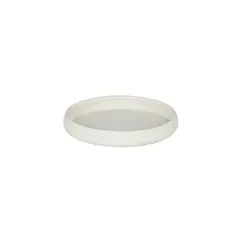 Πιάτο Πορσελάνης. με κάθετο γείσο, φ20xΥ3cm, Ιβουάρ ματ, πέτρινης υφής (τιμή για 4 τεμάχια) ROCK-CONIC/IV