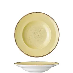 Πιάτο Ζυμαρικών πορσελάνης 27cm, Κρεμ, σειρά 360, LUKANDA (τιμή για 6 τεμάχια) 360B-PP-27