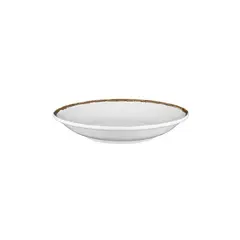 Πιάτο Βαθύ πορσελάνης, Φ24cm, Λευκό, σειρά 360, LUKANDA (τιμή για 6 τεμάχια) 360W-DP-24