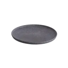 Πιάτο πορσελάνης φ29, με πέτρινη υφή, GRANIT Ανθρακί, G.BENEDIKT (τιμή για 6 τεμάχια) G4Q2129