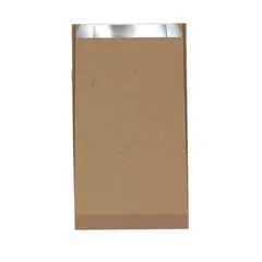 Σακούλα Αλουμινίου Καφέ (Kraft) 15x28cm, τιμή ανά κιλό (τιμή για 10 κιλά) 50.05.07