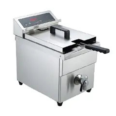 ΕΠΑΓΩΓΙΚΗ Φριτέζα Μονή, 8lt Λάδι, 3.5KW, 28.8x47.8x41cm, KARAMCO BT-350Z8L